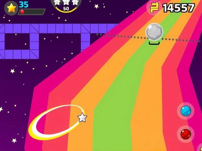 Super Star Dasher Gameplay Screenshot